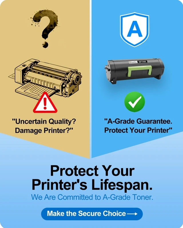 Alt view image 2 of 7 - 56F1H00 Black Compatible Toner Cartridge for Lexmark MS421 MS521 MS621 and MS622 MX321 MX421 MX521 MX522 MX622 MS421dn MS421dw MS521dn MS621dn MS622de MX321adn MX321adw MX421ade Printers