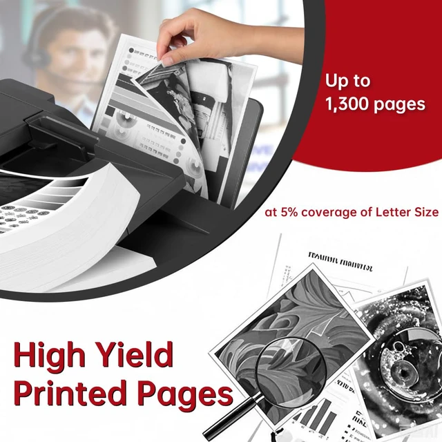 Alt view image 3 of 6 - Compatible with Canon 075 Toner Cartridges Black MF663Cdw MF662Cdw toner With chip, Compatible with CRG075 Ink and Canon Color image CLASS MF665Cdw LBP646Cdw LBP647Cdw LBP640 MF660 Printer, 1-Pack