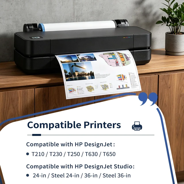 Alt view image 2 of 7 - 712XL 712 Ink Cartridge 4Pack High Yield Compatible with HP DesignJet T210 Compatible for HP 712XL 712 Ink Cartridges Combo Pack Works with HP DesignJet T210 T230 T630 T650 Studio Printer