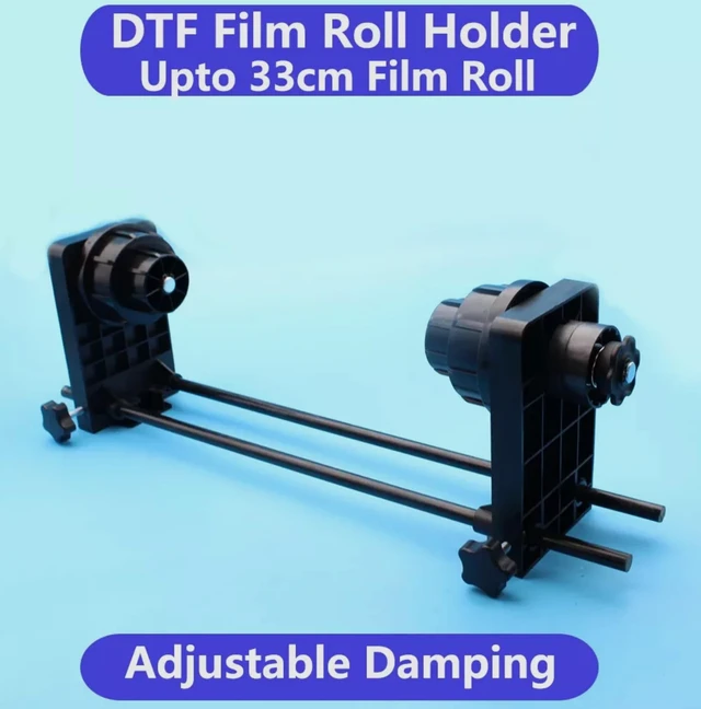 Alt view image 2 of 3 - DTF Roll Film Holder for A3+ A3 A4 DTF Printer Roller for XP-15000 ET-8550 ET-8500 L18050 L8050 L18058 L8058 L18100 L1800 L800 1390 DTF Film Roll Stand