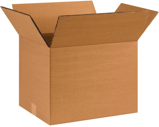 Main image of Shipping Boxes Medium 16"L x 12"W x 12"H 15-Pack, Cardboard for Shipping, Moving, Mailing, Packing, Packaging and Storage