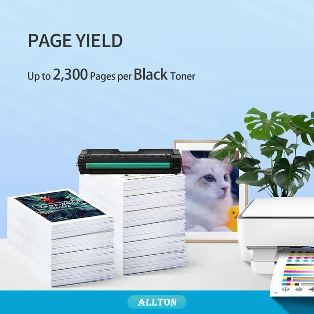Alt view image 4 of 6 - C125 P & C125MF 434060 Black Toner Cartridge Compatible Ricoh C125P Black Toner Cartridge Replacement for Ricoh C125 P & C125MF Printer(1-Pack)
