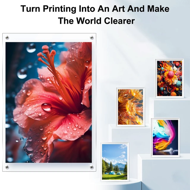 Alt view image 5 of 6 - Empty CISS System Refillable Ink Cartridge Kit - Compatible with XP-15000 XP-15010 XP-15080 - with Disposable Chip - for Sublimation Printing