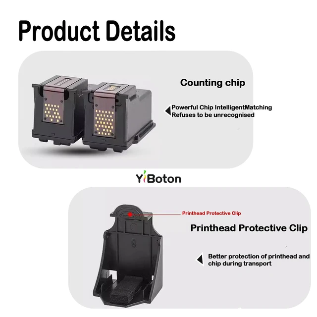Alt view image 3 of 6 - BH-20 CH-20 Printhead & Ink Cartridges Combo Pack Compatible with Canon G1220 G1230 G2260 G2270 G3260 G3262 G3270 G4270 G5020 G6020 G7020 MegaTank Printer Head