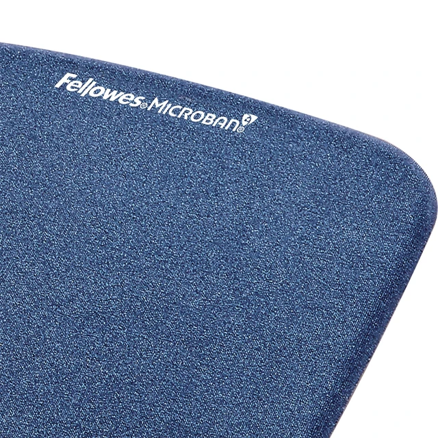 Alt view image 6 of 7 - PlushTouch Foam Mouse Pad Wrist Support with MICROBAN - Blue (9287301) (Pack of 4)