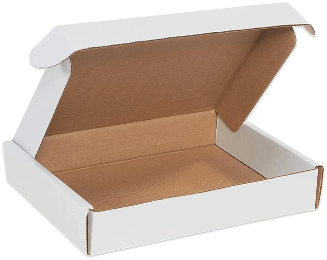 Main image of Small Shipping Boxes 11.125"L x 8.75"W x 2"H, 50-Pack Foldable Corrugated Cardboard Crush-Proof for Shipping, Packing, Moving and Storage