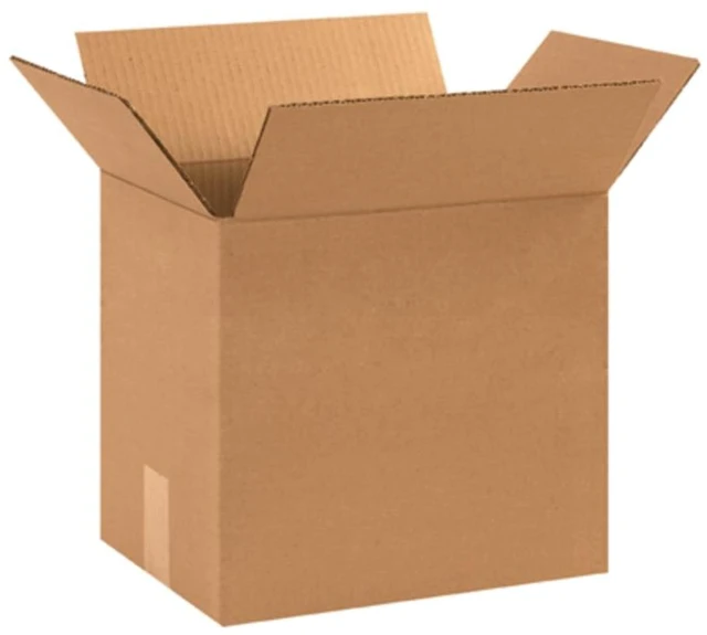 Main image of 12910 Corrugated Cardboard 12" L x 9" W x 10" H, Kraft, For Shipping, Packing and Moving (Pack of 25)