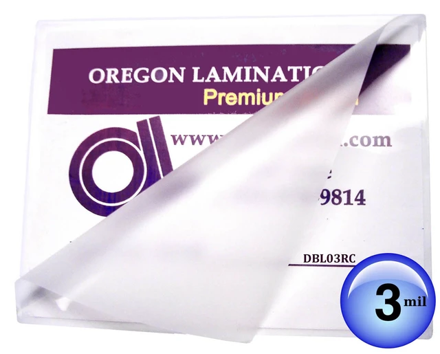 Alt view image 2 of 4 - Thermal Laminating Pouches 11.5" x 17.5" x 3 mil 292mm x 445mm x 75 microns thick, For up to 11.25" x 17.25" sheets, Pack of 100, Double Letter/Small Menu size, Clear Gloss