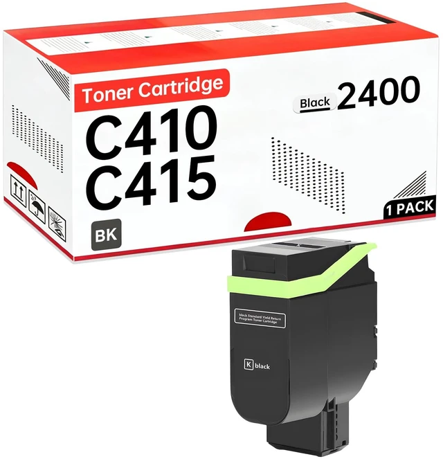 Main image of C410 C415 006R04677 Black Toner Cartridge 2400 Pages Compatible with Xerox C410dn C410dni C415dn C415dni Color Laser Printer for 006R04677 Black Toner Cartridge