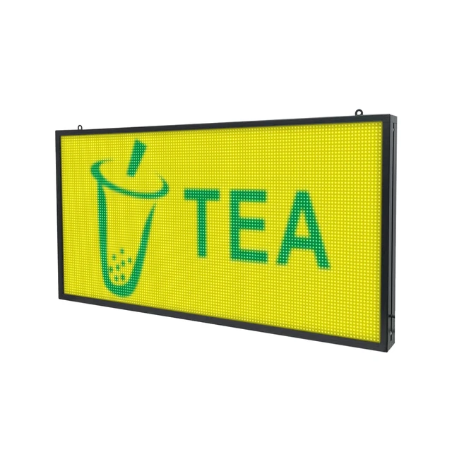 Alt view image 7 of 7 - P3 Indoor Programmable LED Sign 16"x8.7", Full Color Message Display Board LED Display, Programmable Scolling led sign,with WiFi for Business