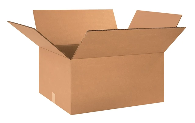 Main image of HD242012DW Heavy-Duty Double Wall Corrugated Cardboard 24" L x 20" W x 12" H, Kraft, for Shipping, Packing and Moving (Pack of 10)