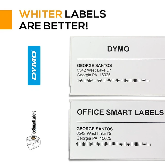 Alt view image 5 of 6 - 2-5/16 x 4 inch Shipping Labels, 12 Rolls Compatible with 30256, 300 per Roll