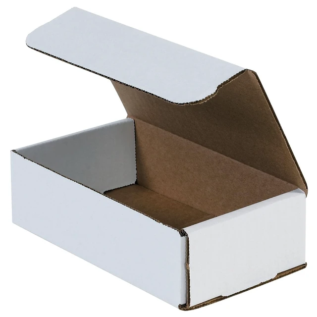 Alt view image 2 of 2 - Shipping Boxes Small 8"L x 6"W x 3"H 50-Pack - Corrugated Cardboard for Moving, Mailing, Packing, Packaging and Storage