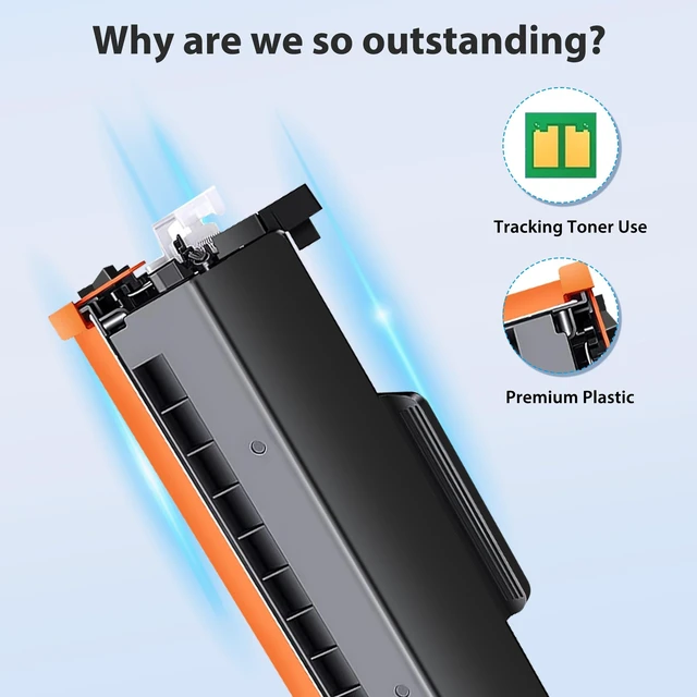 Alt view image 4 of 7 - TN760 Toner Cartridge Replacement for Brother TN760 Tn 760 TN730 TN-730/TN-760 TN770 High Yield Black Toner Cartridge Use with MFC-L2710DW MFC-L2750DW DCP-L2550DW HL-L2350DW HL-L2395DW HL-L2370DW Ink