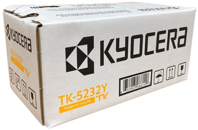Main image of TK-5232Y Yellow Toner Cartridge for P5021cdw / M5521cdw Model Laser Printers (1T02R9AUS0)