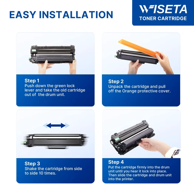 Alt view image 6 of 7 - TN227 Toner Cartridge Replacement Compatible for Brother TN227 TN-227 TN223 TN 227 TN 223 TN227 High Yield Toner Cartridge 4 Pack for HL-L3290CDW HL-L3210CW MFC-L3750CDW MFC-L3710CW Printer (4 Pack)