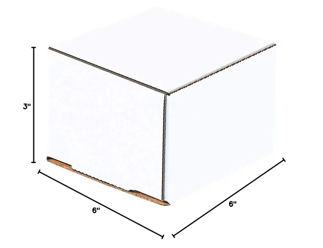 Alt view image 6 of 6 - BOX USA 6x6x3 Small for Shipping, Moving & Packing, Bulk Pack Small 6"L x 6"W x 3"H Corrugated Cardboard for Home, Business, e-Commerce Order Fulfillment Supplies, Bulk Pack