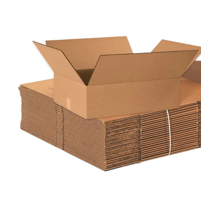 Alt view image 2 of 7 - Shipping Boxes Flat 20"L x 15"W x 6"H 25-Pack - Corrugated Cardboard for Moving, Mailing, Packing, Packaging and Storage