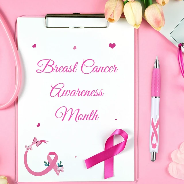 Alt view image 5 of 6 - 300 Pcs Breast Cancer Awareness Pens Bulk Retractable Pink Ribbon Black Ink Ballpoint Pens Gift Breast Cancer Awareness Party Favors for Office Women Nurse Coworkers Employees Bus Driver