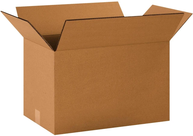 Main image of 20" x 12" x 12" Double Wall Corrugated, Heavy-Duty Cardboard, BFHD201212DW, for Shipping, Packing, Moving and Storage, Kraft (Pack of 15)