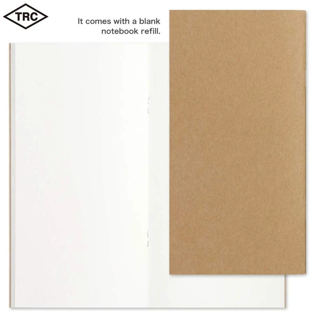 Alt view image 5 of 7 - Traveler's Notebook, Regular Size, Limited Size, Carded, Black, 13714006