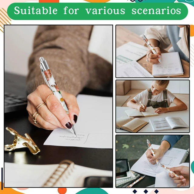 Alt view image 4 of 7 - 100 Pcs Sublimation Pens with Clip, White Blank Aluminum Ballpoint Aluminum for Custom Designs, Christmas DIY, Heat Transfer Pack with Shrink Wrap, Personalized Gifts, Office Supplies