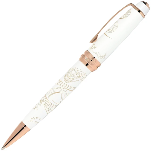 Main image of Bailey Year of the Dragon Ballpoint Pen, Medium Point, Black Ink Ballpoint Pen, Refillable for Long-Lasting Use, Smooth Ink Flow, Comfortable Grip, Premium Gift Box, Medium Point Refill