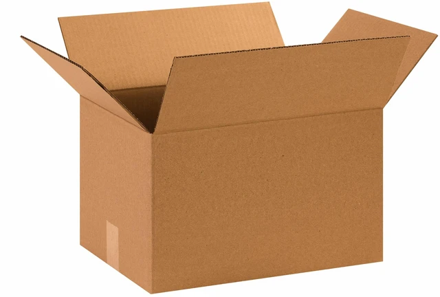 Main image of Shipping Boxes Medium 15"L x 11"W x 9"H 25-Pack - Corrugated Cardboard for Moving, Mailing, Packing, Packaging and Storage