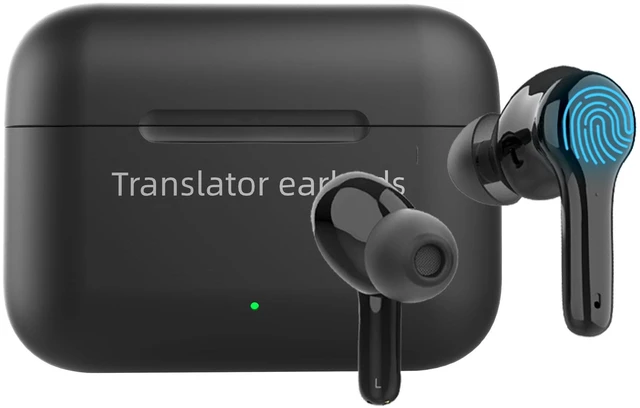 Main image of M6 Translator Earbuds Offline Two Way Language Translation Translator Device for Travel Business and Daily Use (with Offline Language Package)