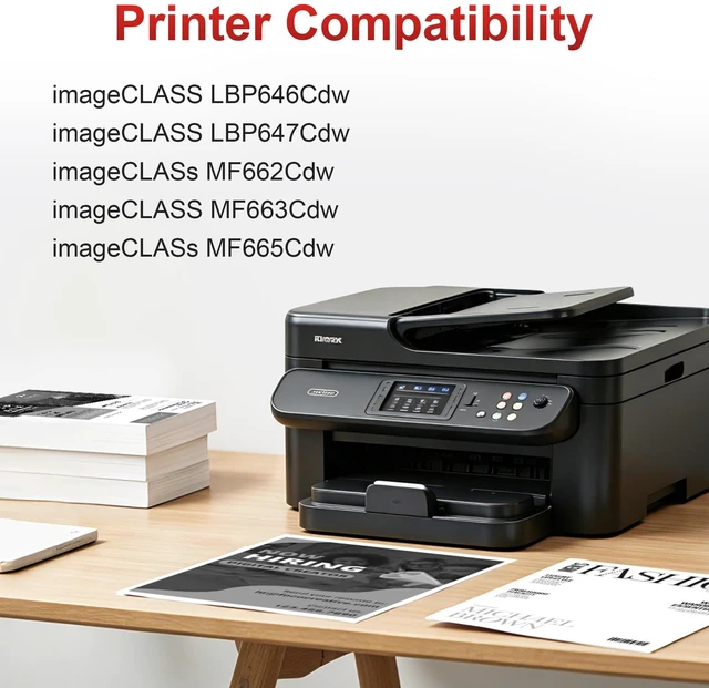 Alt view image 2 of 7 - 075 Black Toner Cartridge Replacement for Canon 075 075H MF665Cdw MF663Cdw Works with Canon Color imageCLASS MF662Cdw MF665Cdw LBP646Cdw MF663Cdw LBP647Cdw MF660C LBP640C Printers - 2PK High Yield