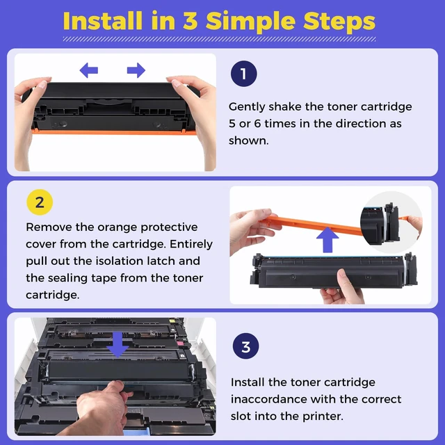 Alt view image 5 of 6 - 218X Toner Cartridges 1-Pack Compatible for HP Pro 3201 MFP 3301 Series Works with Color Pro MFP 3301sdw 3301fdw 3301cdw 3201dw Printer 3301 3201 Series 218A 218X W2180A W2180X