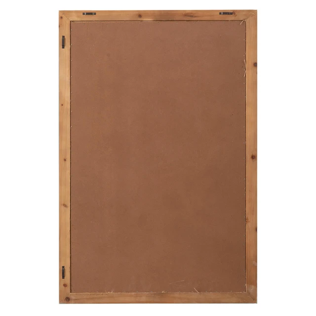 Alt view image 6 of 7 - Linen Bulletin Board for Wall, White Framed Pin Board 24 x 36 Inches Fabric Surface, Wood Frame, Rustic Design, Photo Picture Memo Display, Living Room, Bedroom, Farmhouse/Modern Home Decor
