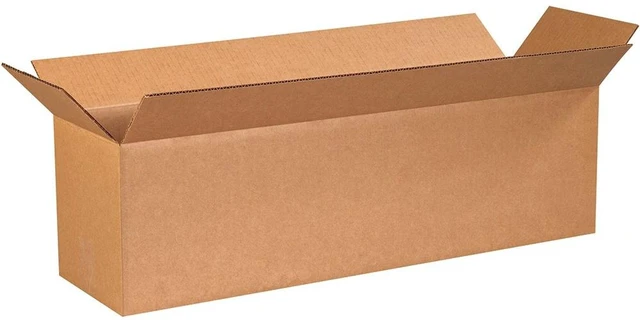 Main image of Shipping Boxes Long 28"L x 8"W x 8"H 25-Pack - Corrugated Cardboard for Moving, Mailing, Packing, Packaging and Storage