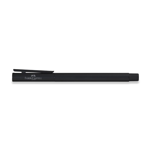 Alt view image 4 of 5 - NEO Slim Fountain Pen, Black Matte - Extra Fine Elegant fountain pen with slim metal barrel and high-quality stainless steel nib