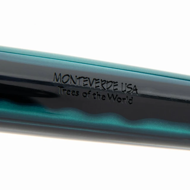 Alt view image 7 of 7 - USA Trees of the World Giant Sequoia Ballpoint Pen, Green, Ergonomic Design, Polished Chrome Trim, Solid Resin, Premium Writing Instrument