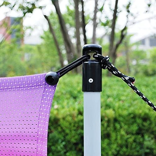 Alt view image 6 of 7 - Adjustable Banner Pole Holder with Stake Outdoor Horizontal Banner Post Stand for 10'W X 3'H Banner,Advertising Displays Stand Yard Sign Displays with Carrying Bag (Hardware only)