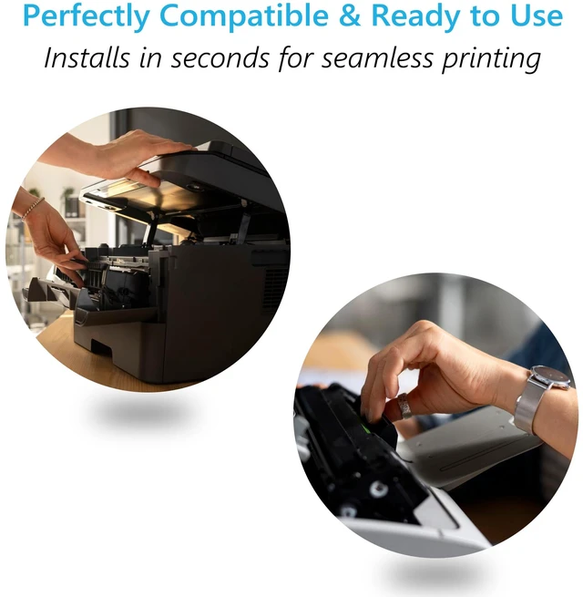 Alt view image 5 of 7 - 78A Toner Cartridge Replacement for HP 78A Black Toner Cartridge 2 Pack High Yield Works with HP LaserJet P1566 P1606 P1606dn P1560 Pro MFP M1536dnf Series