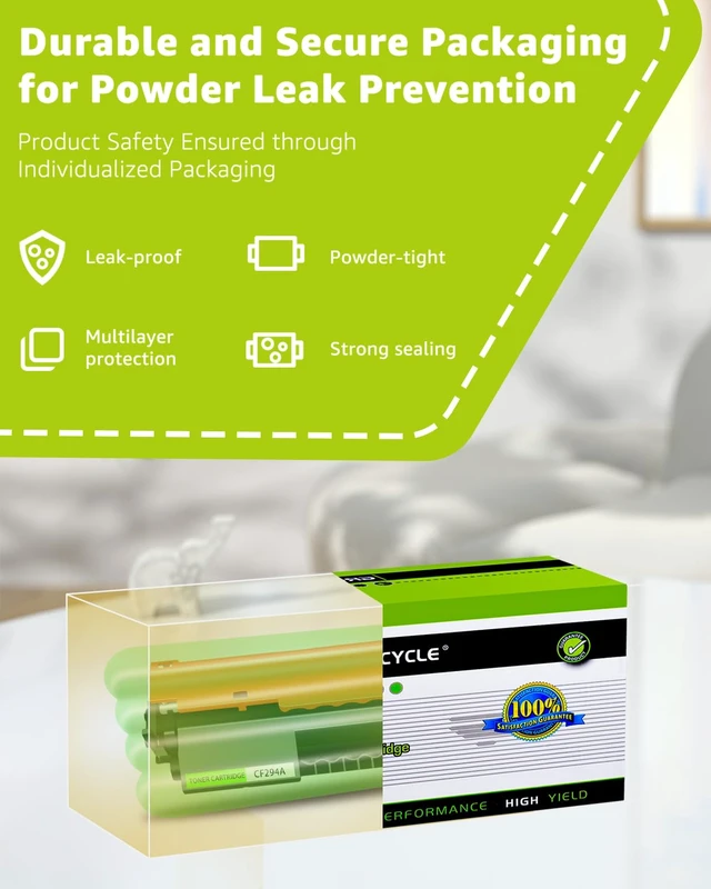 Alt view image 6 of 7 - 94A Black Toner Cartridge CF294A 5PK Compatible for HP M118 M148 works for Laser Jet Pro M118dw Laser Jet Pro MFP M148dw M148fdw M149fdw Printer Replacement for hp 94a toner(1200 pages,5PK)