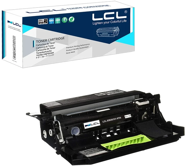 Main image of Compatible Drum Unit Replacement for Dell S5830dn S5830 B5460 B5465 331-9754 9PN5P WX76W B5460dn B5465dnf Printer (1-Pack Black)