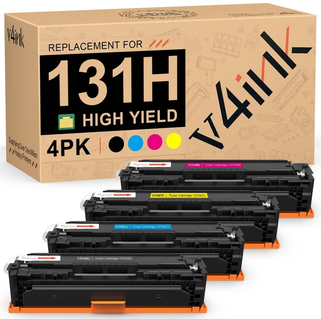 Main image of 131H Remanufactured Toner Cartridge Replacement for Canon 131 4-Pack Work with Color MF624Cw MF628Cw LBP7100C LBP7110Cw MF8280Cw MF8230Cn MF8050Cn MF8080Cw Printer Black Cyan Magenta Yellow