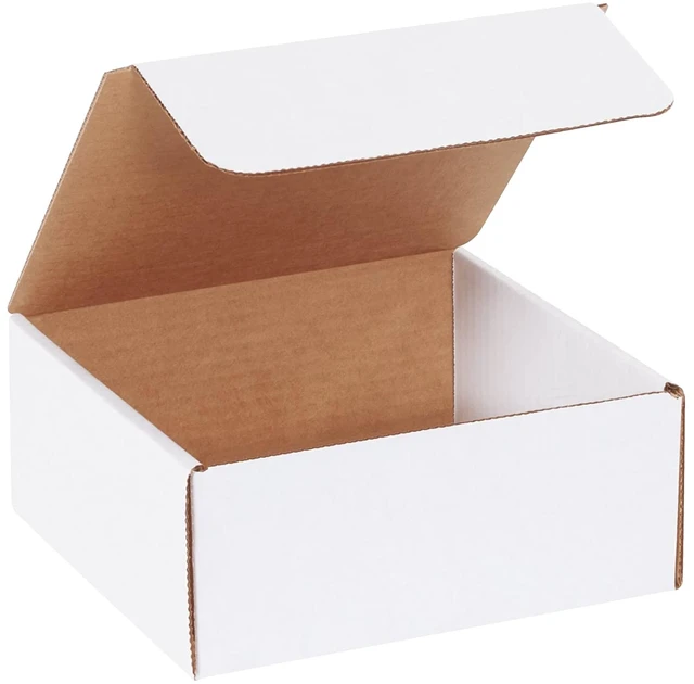 Main image of Shipping Boxes Small 7.5"L x 7"W x 3.25"H 50-Pack, Cardboard for Shipping, Moving, Mailing, Packing, Packaging and Storage