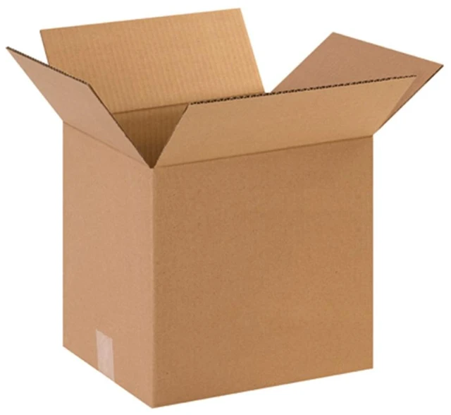 Main image of Small Boxes Holds 65lbs, 12x10x12 25-Pk for Shipping & Packing Small Boxes 12"L x 10"W x 12"H Corrugated Cardboard for Home, Business, e-Commerce Order Fulfillment Supplies, 25-Pack