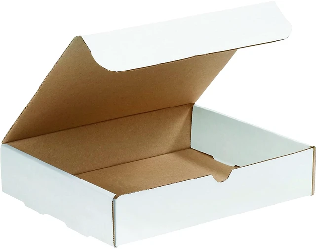 Main image of Small Business Packaging, Shipping Box 12.125"L x 9.25"W x 2"H Bulk 50-Pack Cardboard, Gift, Storage, Large, Double Wall Corrugated