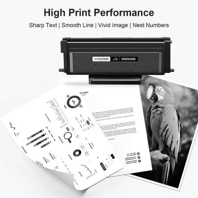 Alt view image 6 of 7 - B230 B225 B235 Black Remanufactured Toner Cartridge High Yield (6,000 Pages) Compatible with Xerox B230 B225 B235 Printers Replacement for 006R04400 006R04401 Toner
