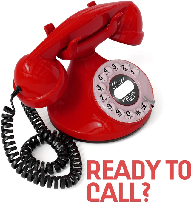 Alt view image 6 of 6 - FunkyFon Cable Vintage Rotary Landline Telephone, Red Old fashioned 1920s dial with a loud ringtone. Artisan retrophone for the home, working on modern lines