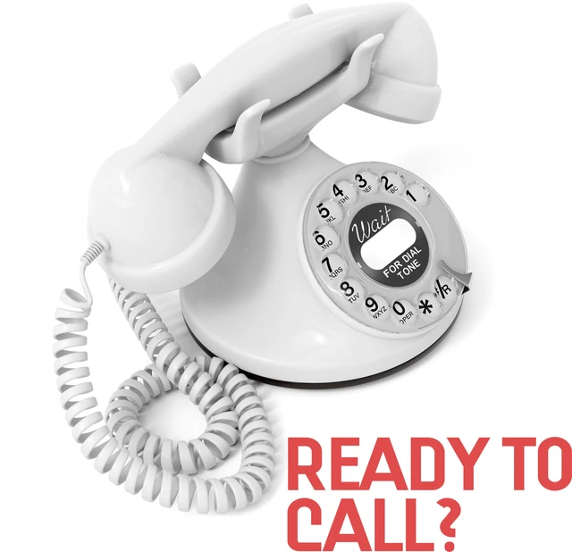 Alt view image 6 of 6 - FunkyFon Cable Vintage Rotary Landline Telephone, White Old fashioned 1920s dial with a loud ringtone. Artisan retrophone for the home, working on modern lines
