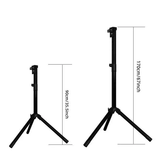 Alt view image 2 of 6 - 3Dfan Stand with Multi-Function Base,3D holographic fan Tripod Stand, holographic Fan Foldable Stand,Fits 15.5-39.4 inch Holographic Projector(3D holographic fan not included)