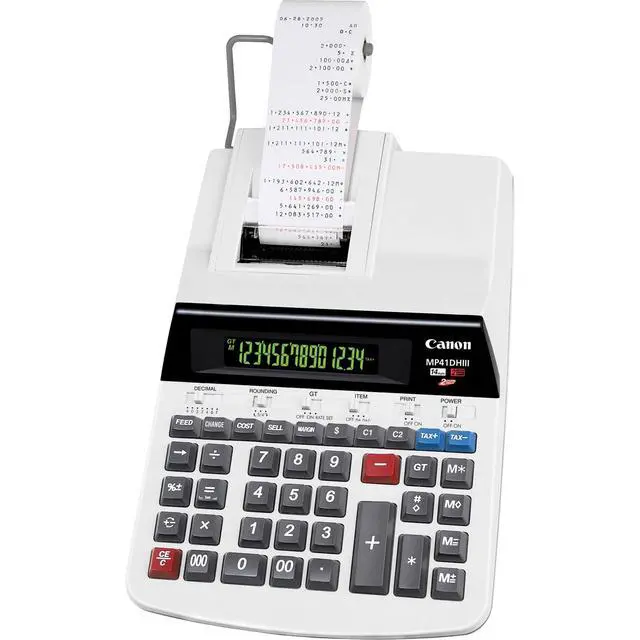 Alt view image 2 of 2 - Office Products MP41DHIII Desktop Printing Calculator