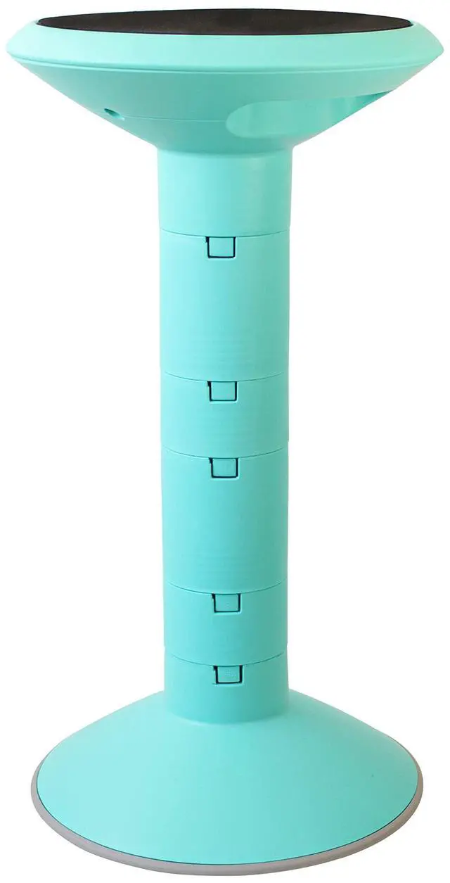 Main image of Active Tilt Stool Ergonomic Seating for Flexible Office Space and Standing Desks, Adjustable 12-24 Inch Height, Teal (00325A01C)