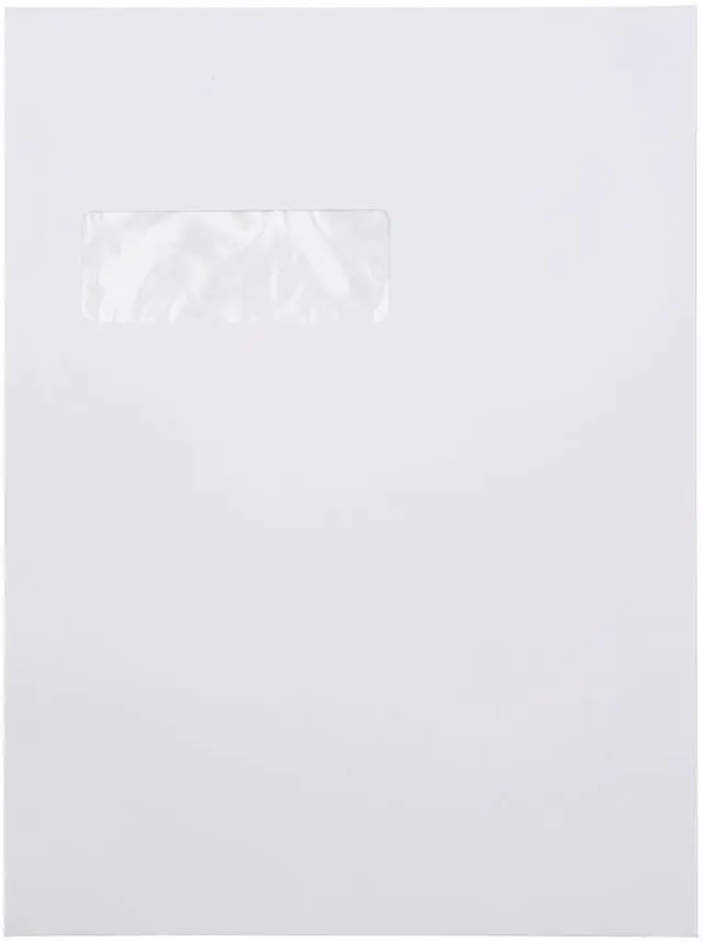 Main image of 9 x 12 Open End Window Envelopes | Bright White | 28lb. Text | 1,000 Qty